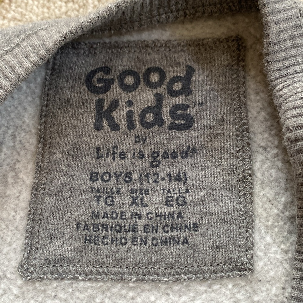 EUC LIFE IS GOOD CREWNECK SWEATSHIRT - Picture 5 of 9